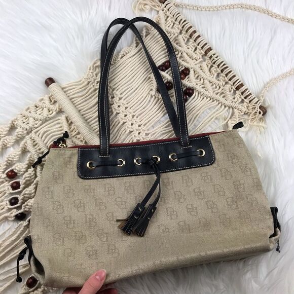 Vintage Y2K Dooney‎ & bourke printed shoulder bag - Picture 3 of 8